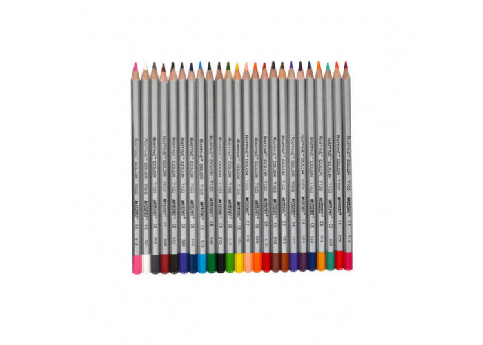 Marco Raffine colored pencils. 24 colors