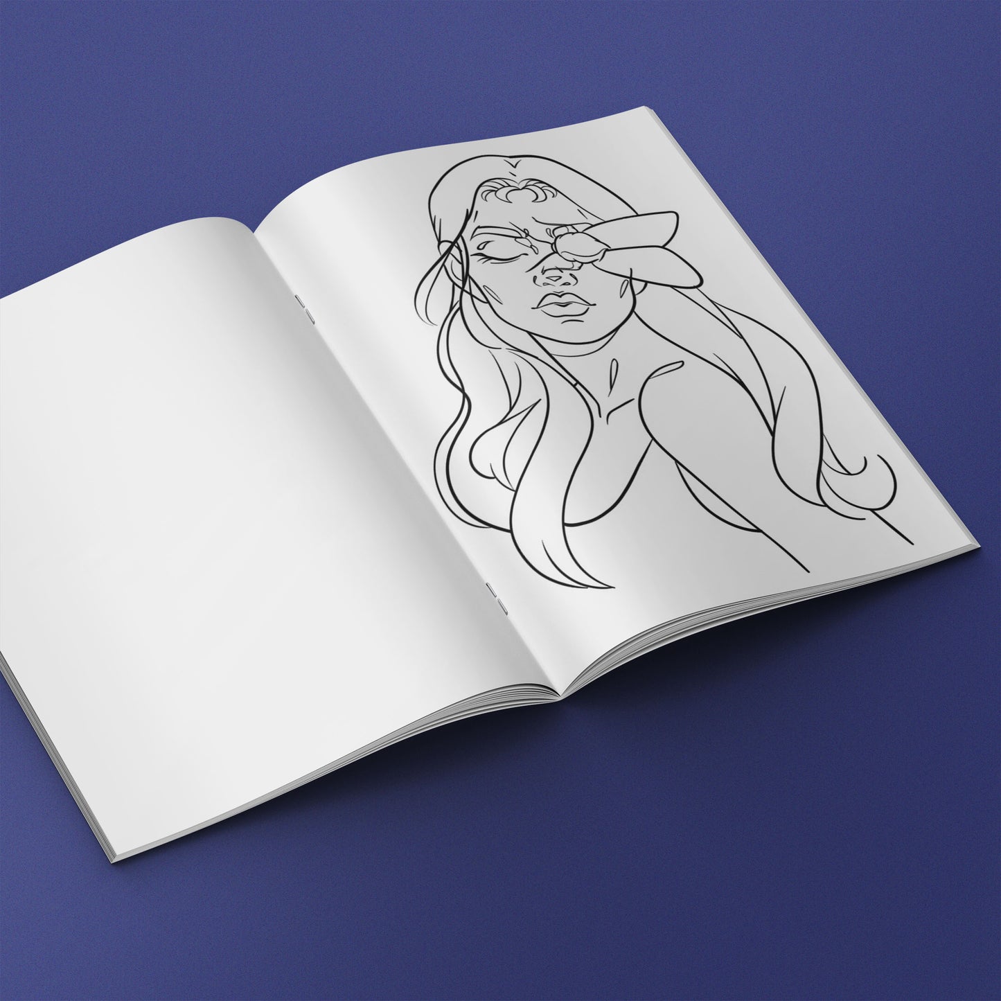 'Dream on' colouring book