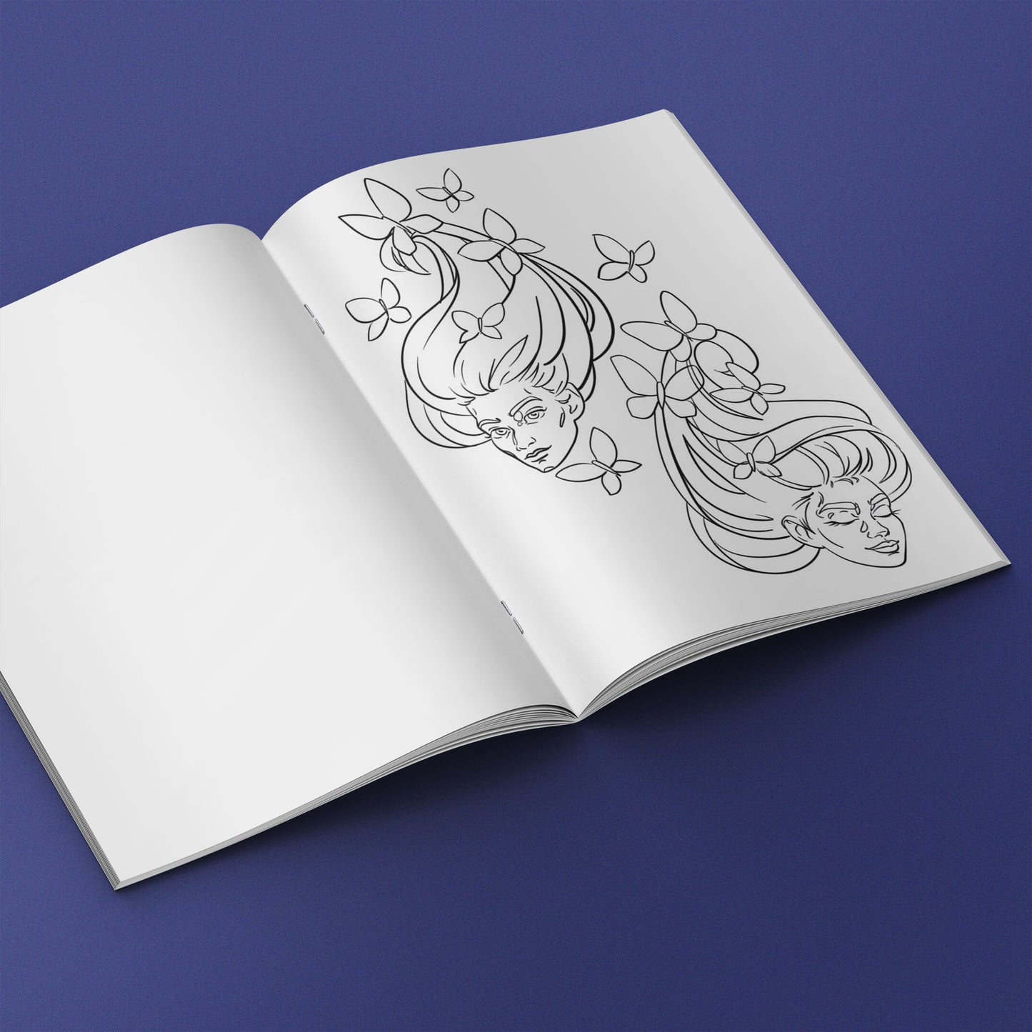 'Dream on' colouring book